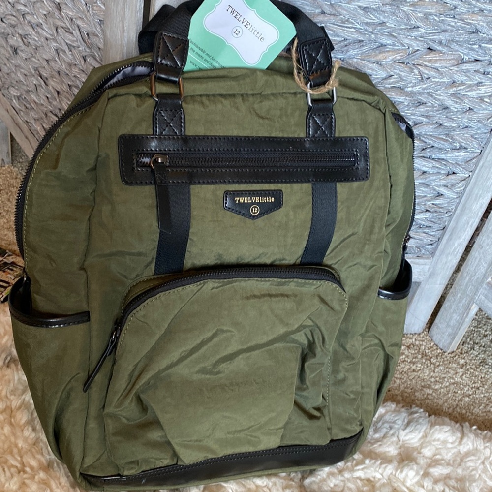 TwelveLittle Olive Diaper bag